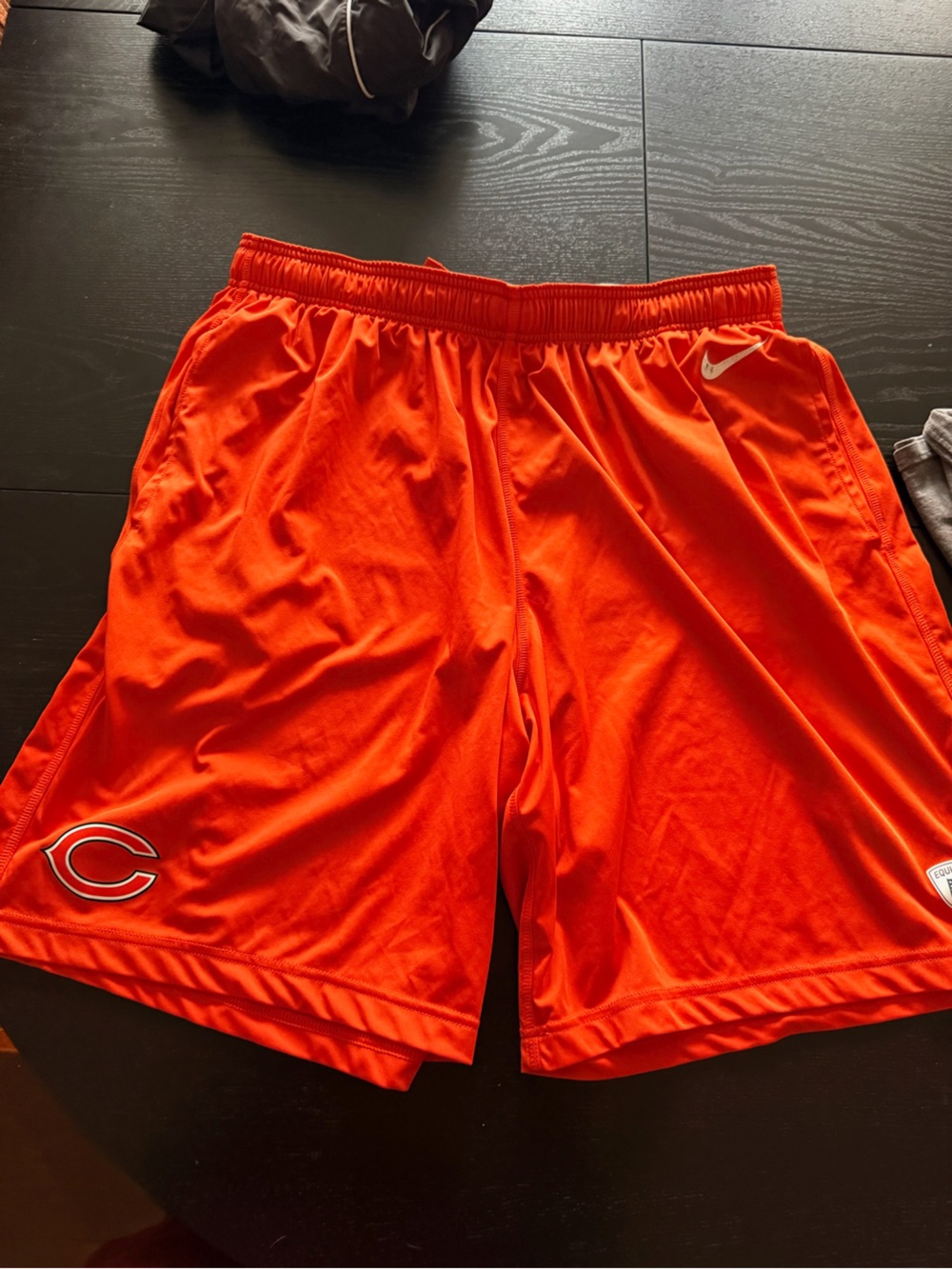 Nike NFL Chicago Bears Dri-FIT Training Orange Shorts. Sz 2XL